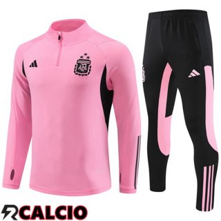 Insieme Tuta Calcio Argentina Rosa 2024/2025  Insieme Tuta Calcio Argentina Rosa 2024/2025