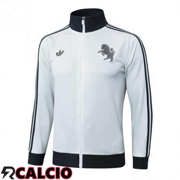 Giacca Calcio Juventus Grigio 2025/2026  Giacca Calcio Juventus Grigio 2025/2026