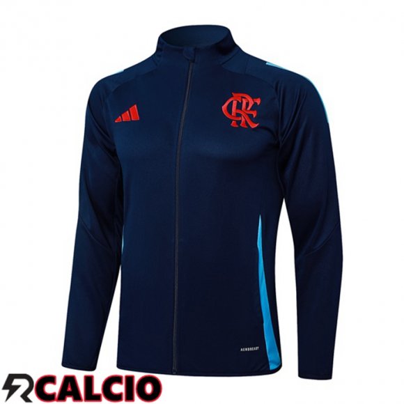 Giacca Calcio Flamengo Blu Reale 2025/2026  Giacca Calcio Flamengo Blu Reale 2025/2026