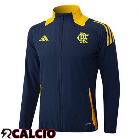 Giacca Calcio Flamengo Blu Reale 2025/2026  Giacca Calcio Flamengo Blu Reale 2025/2026