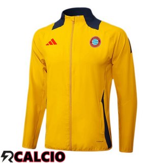 Giacca Calcio Bayern Monaco Giallo 2025/2026  Giacca Calcio Bayern Monaco Giallo 2025/2026