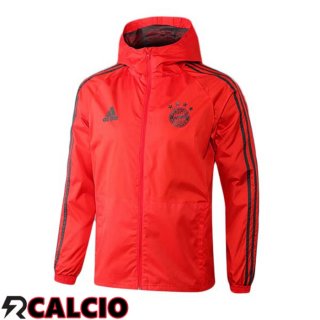 Giacca A Vento Bayern Monaco Rosso 2025/2026  Giacca A Vento Bayern Monaco Rosso 2025/2026