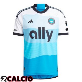 Prima Maglia Charlotte FC Blu Bianco 2025/2026