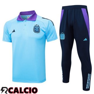 Insieme Polo Argentina + Pantaloni Blu 2025/2026