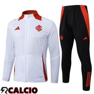 Insieme Tuta Calcio - Giacca SC Internacional Bianco 2025/2026