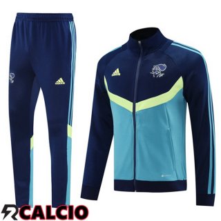 Insieme Tuta Calcio - Giacca AFC Ajax Blu Reale 2025/2026