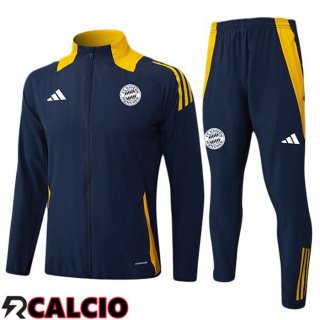 Insieme Tuta Calcio - Giacca Bayern Monaco Blu Reale 2025/2026