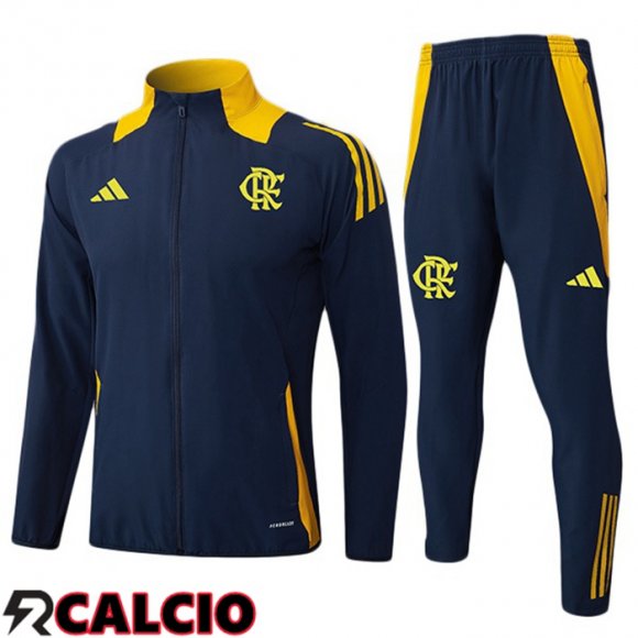 Insieme Tuta Calcio - Giacca Flamengo Blu Reale 2025/2026
