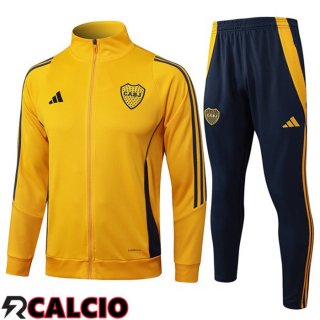 Insieme Tuta Calcio - Giacca Boca Juniors Giallo 2025/2026