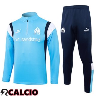 Insieme Tuta Calcio Marsiglia Azzurro 2023/2024  Insieme Tuta Calcio Marsiglia Azzurro 2023/2024