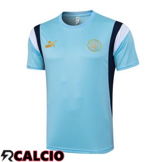 T Shirt Allenamento Manchester City Blu 2024/2025