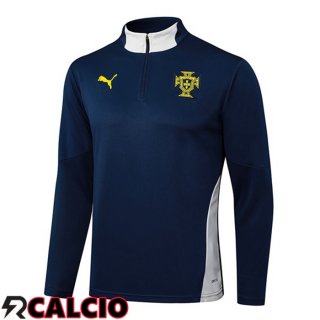 Felpa Allenamento Portogallo Blu Reale 2025/2026