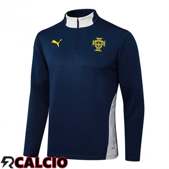 Felpa Allenamento Portogallo Blu Reale 2025/2026