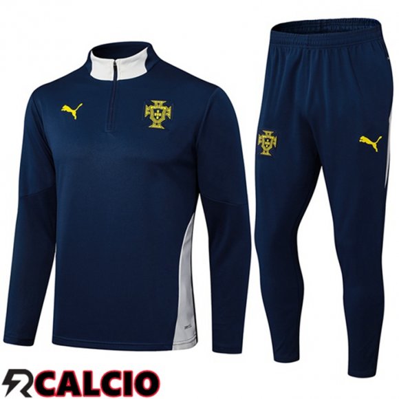 Insieme Tuta Calcio Portogallo Blu Reale 2025/2026  Insieme Tuta Calcio Portogallo Blu Reale 2025/2026