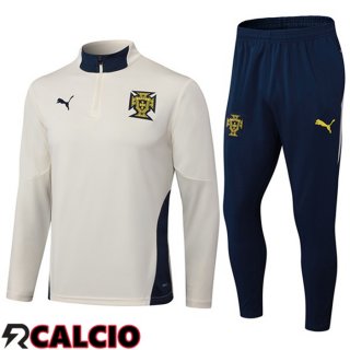 Insieme Tuta Calcio Portogallo Bianco 2025/2026