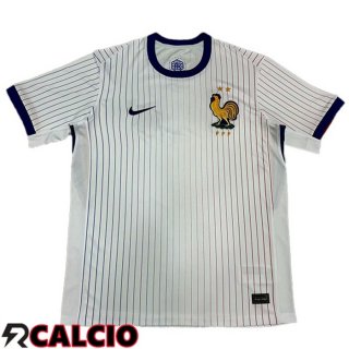 Maglie Calcio Equipe De Francia Seconda Bianco Versione Trapelata UEFA Euro 2024