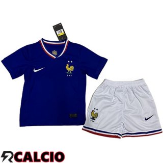 Maglie Calcio Francia Bambino Prima 2024/2025  Maglie Calcio Francia Bambino Prima 2024/2025