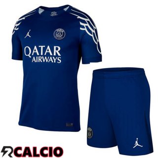 Quarto Maglia Paris PSG Bambino Blu Reale 2024/2025