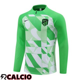 Felpa Allenamento Atletico Madrid Verde 2024/2025  Felpa Allenamento Atletico Madrid Verde 2024/2025