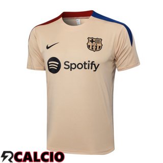 T Shirt Allenamento FC Barcellona Giallo 2024/2025