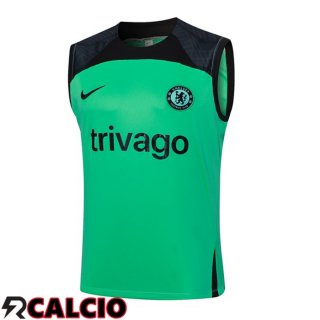 Canotta Allenamento FC Chelsea Verde 2024/2025  Canotta Allenamento FC Chelsea Verde 2024/2025