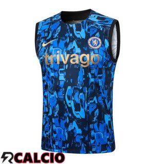Canotta Allenamento FC Chelsea Blu 2024/2025  Canotta Allenamento FC Chelsea Blu 2024/2025