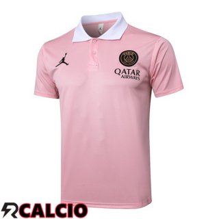 Maglia Polo Jordan Paris PSG Rosa 2025/2026  Maglia Polo Jordan Paris PSG Rosa 2025/2026