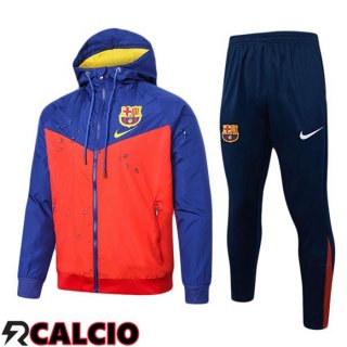 Tuta Calcio - Giacca A Vento FC Barcellona Blu Rosso 2025/2026