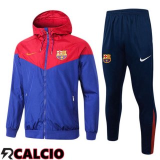 Tuta Calcio - Giacca A Vento FC Barcellona Rosso Blu 2025/2026