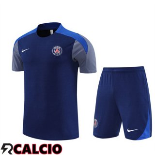 Insieme T Shirt Allenamento Paris PSG + Pantaloncini Nero 2025/2026