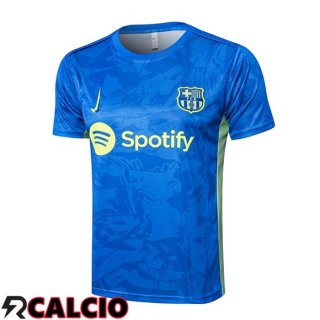 T Shirt Allenamento FC Barcellona Blu 2025/2026