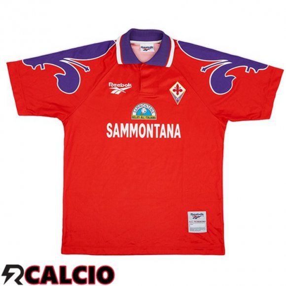 Terza Maglia ACF Fiorentina Retro Rosso 1995-1996  Terza Maglia ACF Fiorentina Retro Rosso 1995-1996