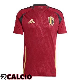 Maglia Belgio Prima Rosso UEFA Euro 2024