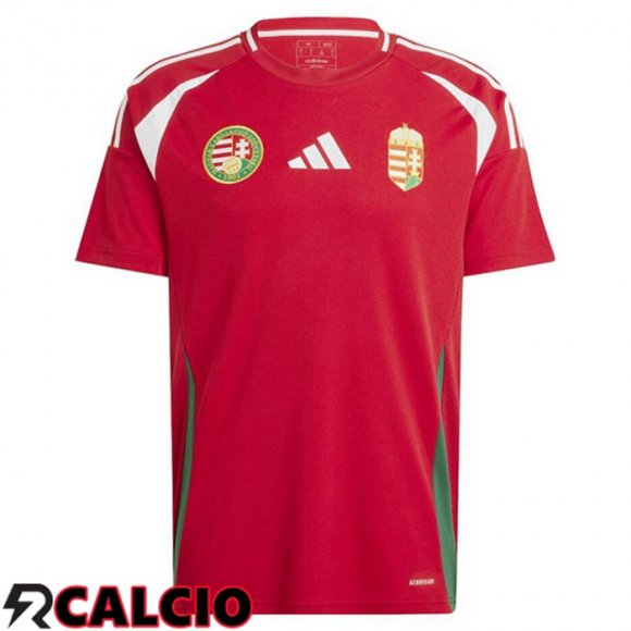 Maglia Ungheria Prima Rosso 2024/2025  Maglia Ungheria Prima Rosso 2024/2025