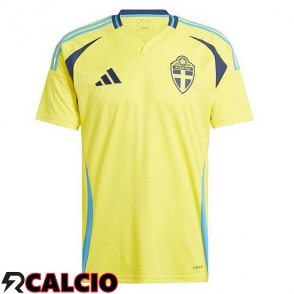 Maglia Svezia Prima Giallo 2024/2025  Maglia Svezia Prima Giallo 2024/2025