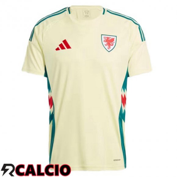Maglia Galles Seconda Giallo 2024/2025  Maglia Galles Seconda Giallo 2024/2025