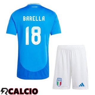 Maglia Italia (BARELLA 18) Bambino Prima Blu 2024/2025