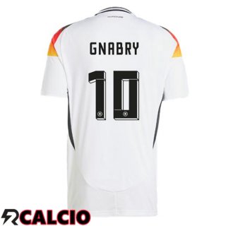 Maglia Germania (GNABRY 10) Prima Bianco 2024/2025  Maglia Germania (GNABRY 10) Prima Bianco 2024/2025