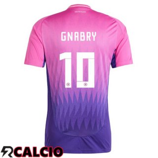 Maglia Germania (GNABRY 10) Seconda Rosa Viola 2024/2025  Maglia Germania (GNABRY 10) Seconda Rosa Viola 2024/2025