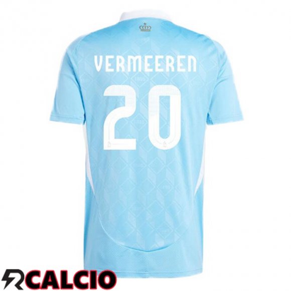 Maglia Belgio (VERMEEREN 20) Seconda Blu 2024/2025  Maglia Belgio (VERMEEREN 20) Seconda Blu 2024/2025