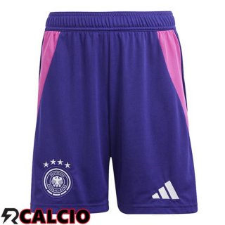 Pantaloncini Calcio Germania Seconda Viola 2024/2025  Pantaloncini Calcio Germania Seconda Viola 2024/2025