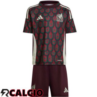 Maglie Calcio Messico Bambino Prima 2024/2025  Maglie Calcio Messico Bambino Prima 2024/2025