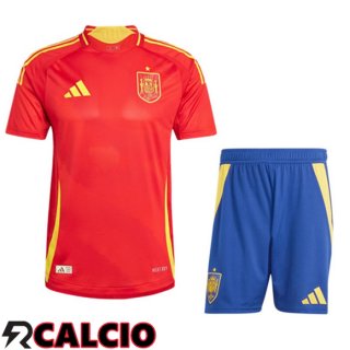 Maglie Calcio Spagna Bambino Prima 2024/2025  Maglie Calcio Spagna Bambino Prima 2024/2025
