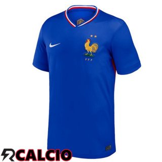 Maglie Calcio Francia Prima Blu UEFA Euro 2024