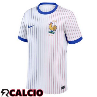 Maglie Calcio Francia Seconda Bianco UEFA Euro 2024  Maglie Calcio Francia Seconda Bianco UEFA Euro 2024