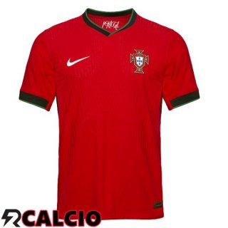 Maglie Calcio Portogallo Prima Rosso UEFA Euro 2024