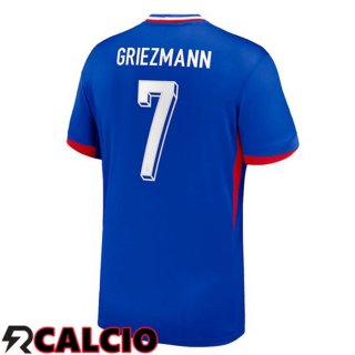 Maglia Francia (GRIEZMANN 7) Prima Blu UEFA Euro 2024  Maglia Francia (GRIEZMANN 7) Prima Blu UEFA Euro 2024