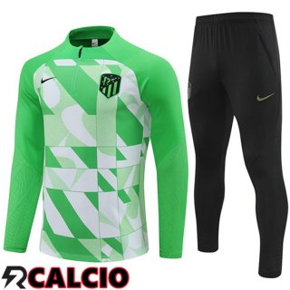 Tuta Calcio Atletico Madrid Verde/Bianco 2024/2025