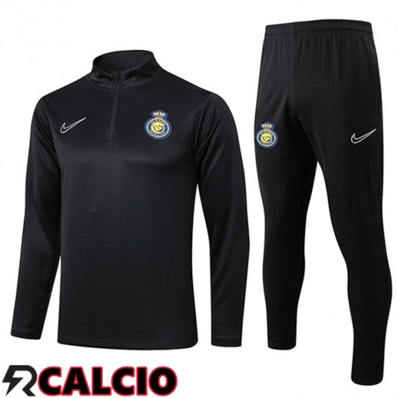 Tuta Calcio Al-Nassr FC Nero 2024/2025  Tuta Calcio Al-Nassr FC Nero 2024/2025