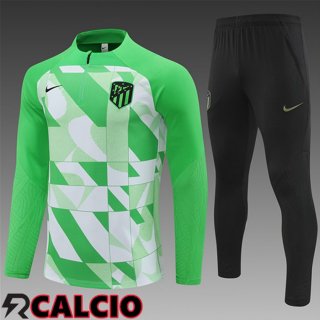 Tuta Calcio Atletico Madrid Bambino Verde/Bianco 2024/2025
